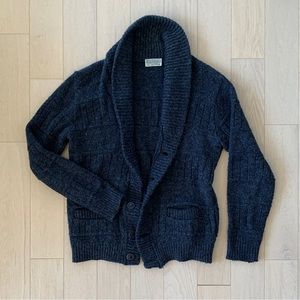 Shawl-Collar Cardigan